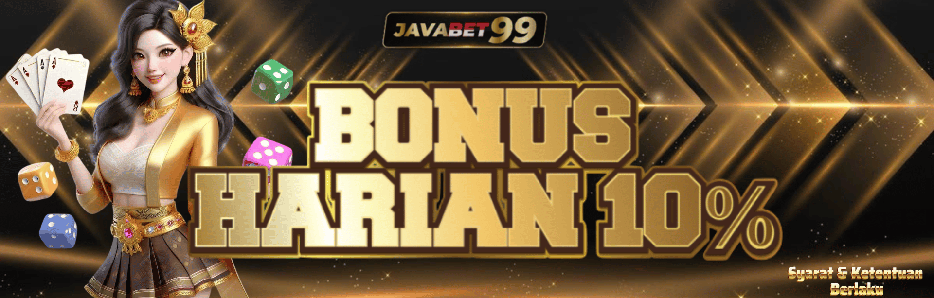 DEPOSIT HARIAN 10%