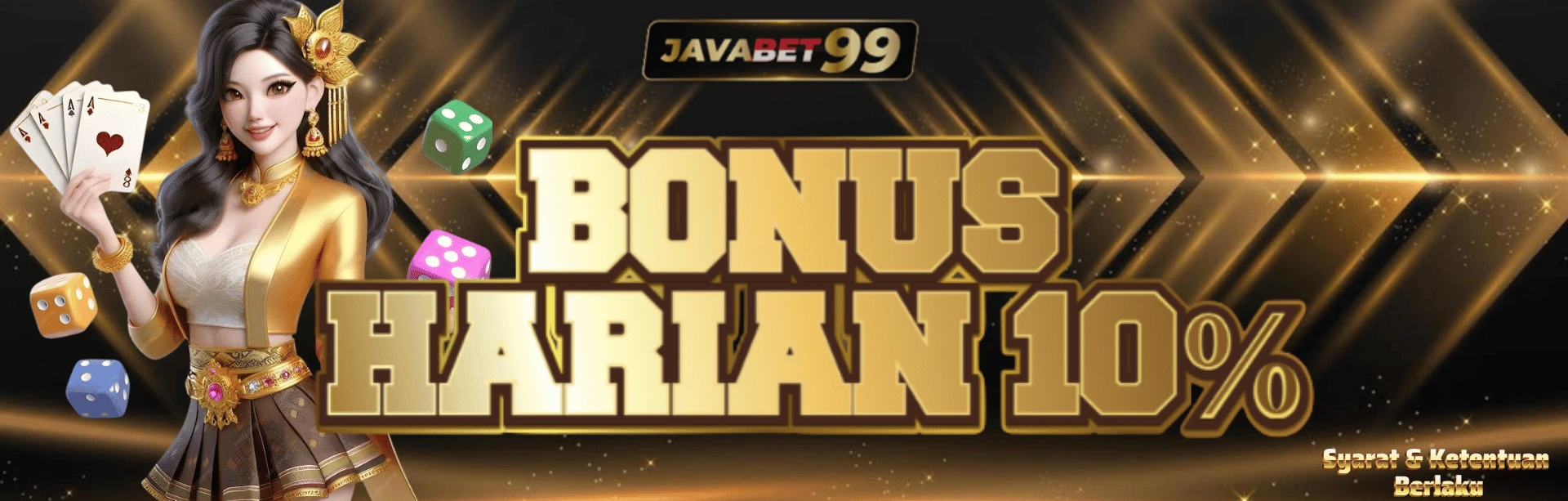 DEPOSIT HARIAN 10%
