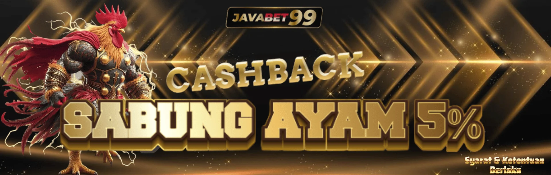 CASHBACK SABUNG AYAM 