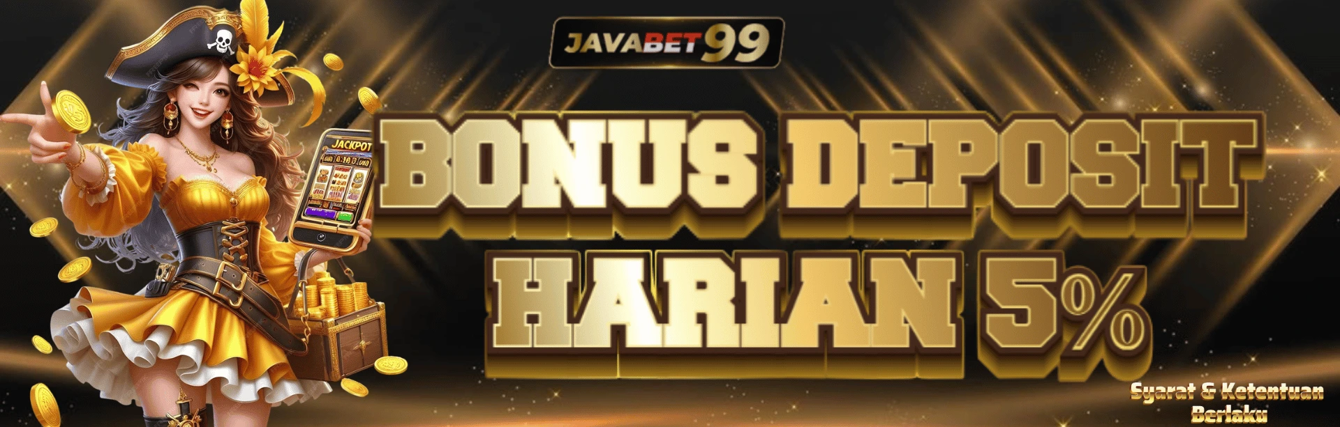 BONUS DEPOSIT HARIAN 5%