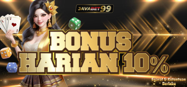 DEPOSIT HARIAN 10%