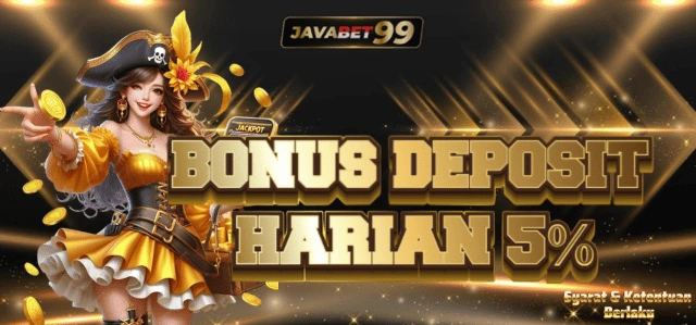 BONUS DEPOSIT HARIAN 5%