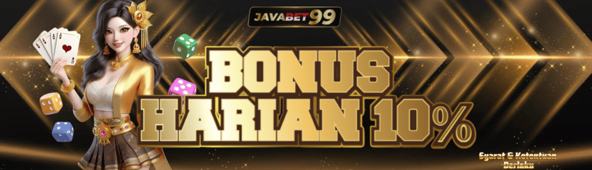BONUS DEPOSIT HARIAN 10%